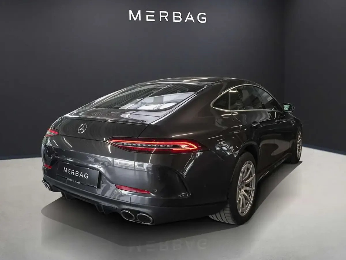 Gebraucht Mercedes AMG GT 43 AMG 367 PS (269 kW) 2020 Lack graphitgrau Coupé