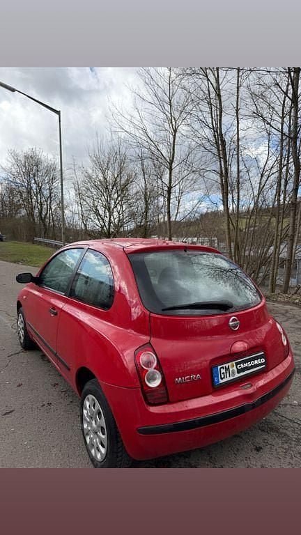 Gebraucht Nissan Micra 65 PS (47 kW) 2007 Rot Limousine