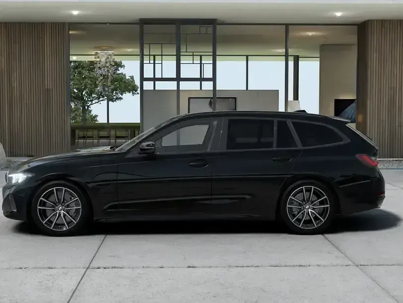Gebraucht BMW 330e Comfort Edition 292 PS (214 kW) 2025 Black sapphire (schwarz) Kombi