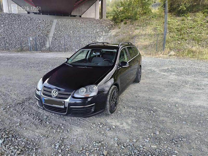 Schwarz Gebraucht 2008 VW Golf VI Comfortline Kombi | 6.100 € (Fairer Preis) - Bild 1/4