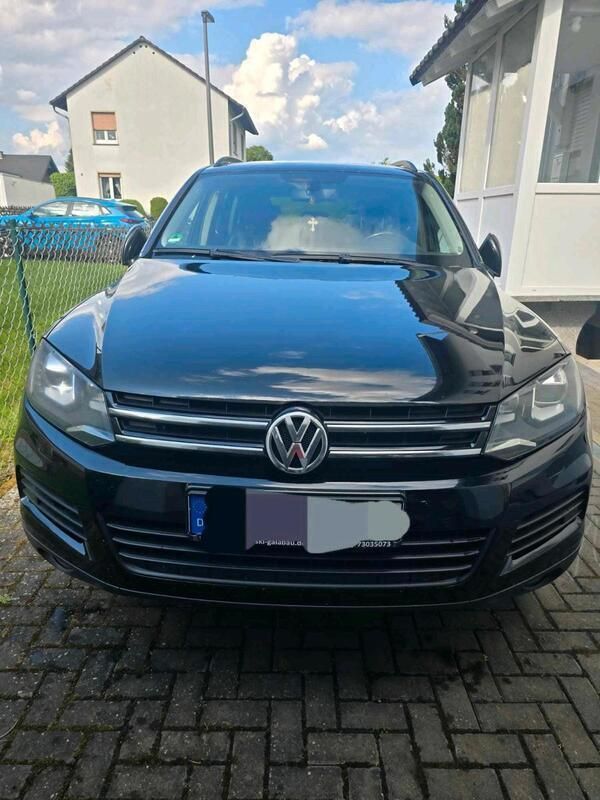 Schwarz Gebraucht 2013 VW Touareg SUV | 11.100 € (Superpreis) - Bild 1/4
