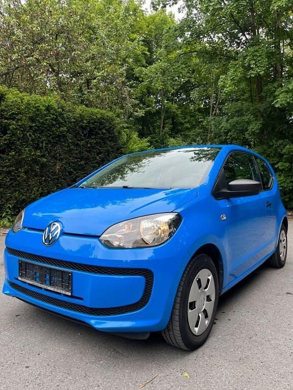 Blau Gebraucht 2014 VW up! take up! Kleinwagen | 5.299 € (Guter Preis) - Bild 1/4