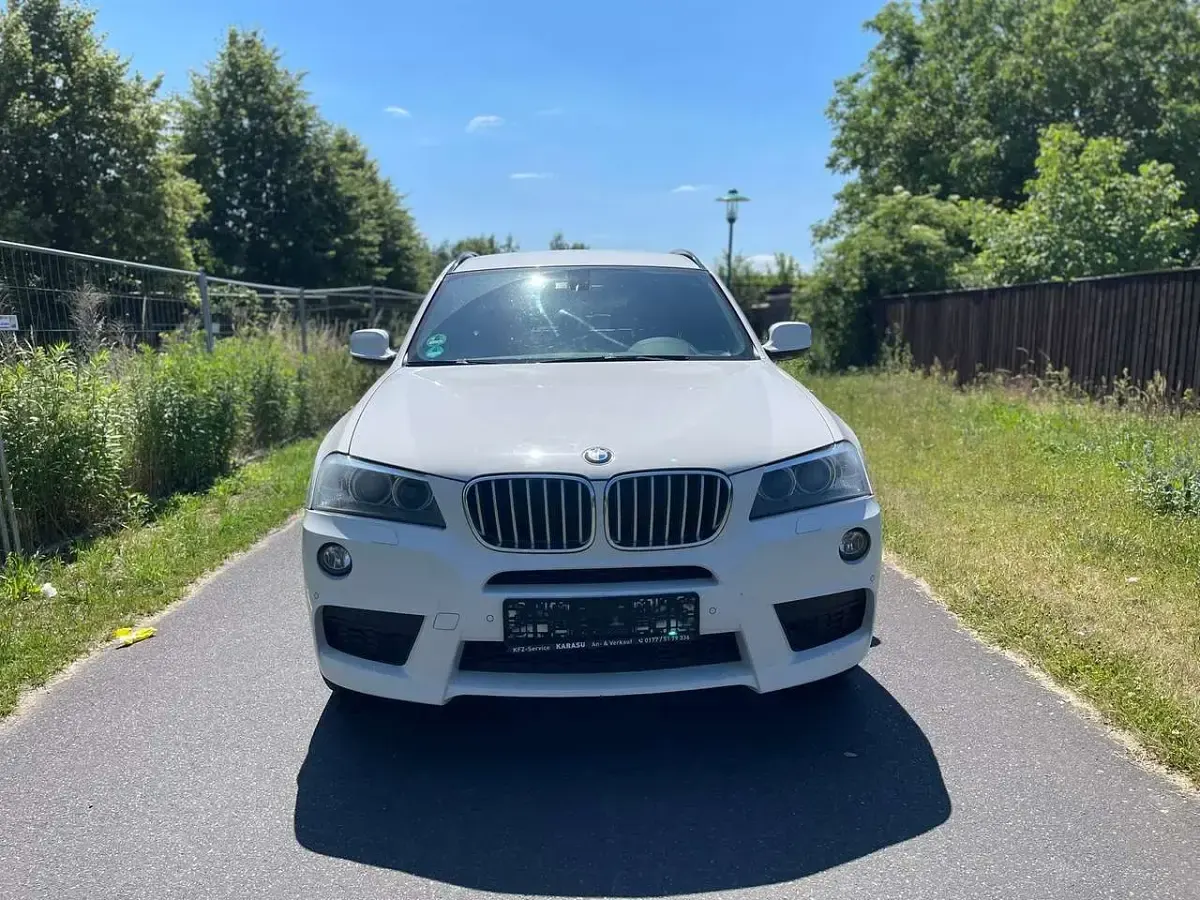 Gebraucht BMW X3 M Sport 258 PS (189 kW) 2013 Weiß SUV