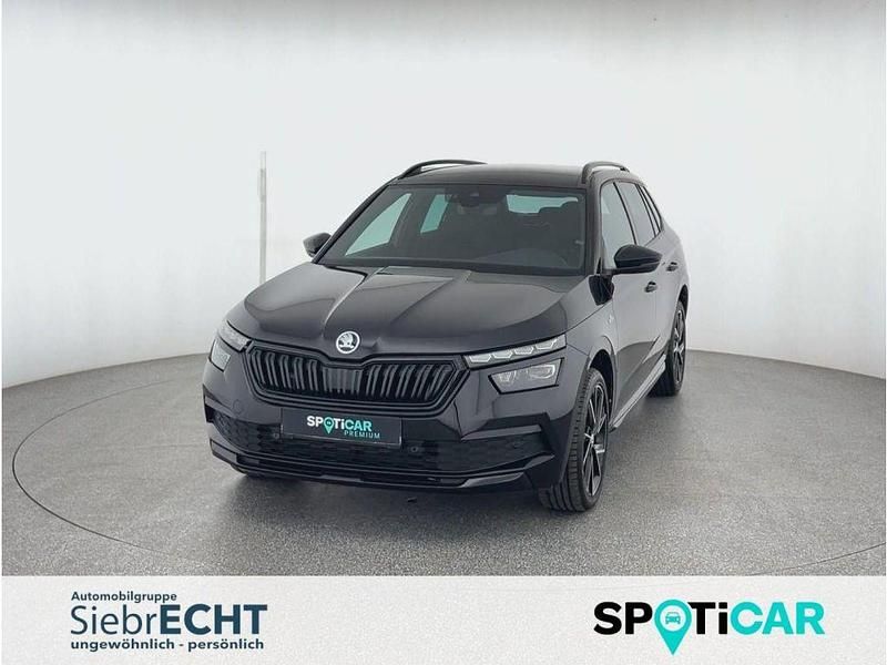 Schwarz (metallic) Gebraucht 2021 Skoda Kamiq Monte Carlo SUV | 21.970 € (Fairer Preis) - Bild 1/4