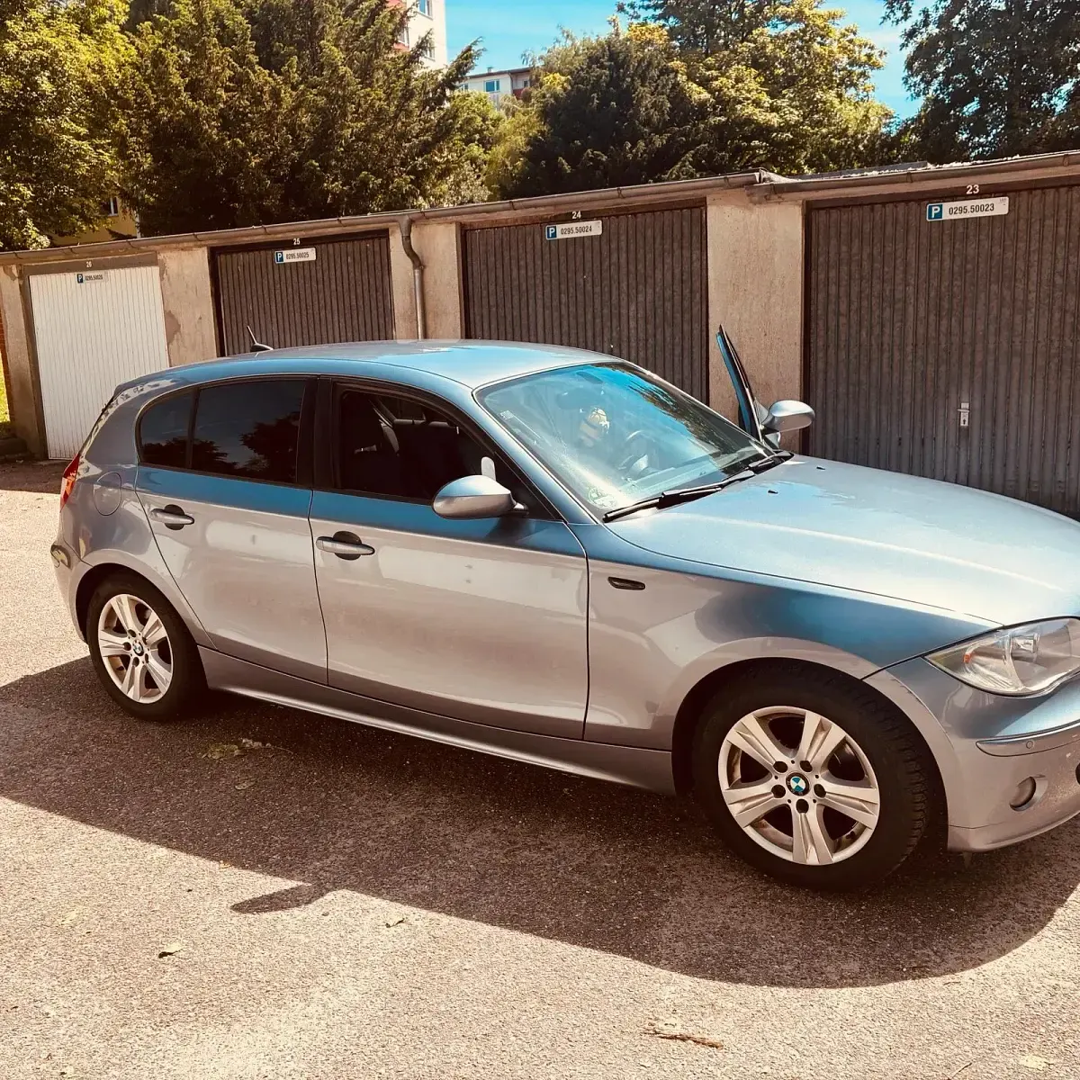 Gebraucht BMW 116 116 PS (85 kW) 2004 Blau Kleinwagen