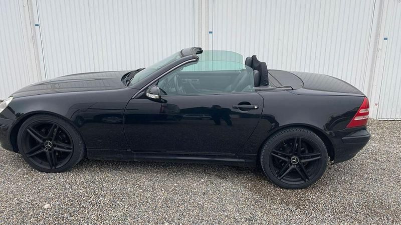 Gebraucht Mercedes SLK200 163 PS (119 kW) 2000 Schwarz Cabrio