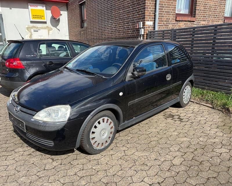 Gebraucht Opel Corsa 75 PS (55 kW) 2002 Schwarz Kleinwagen