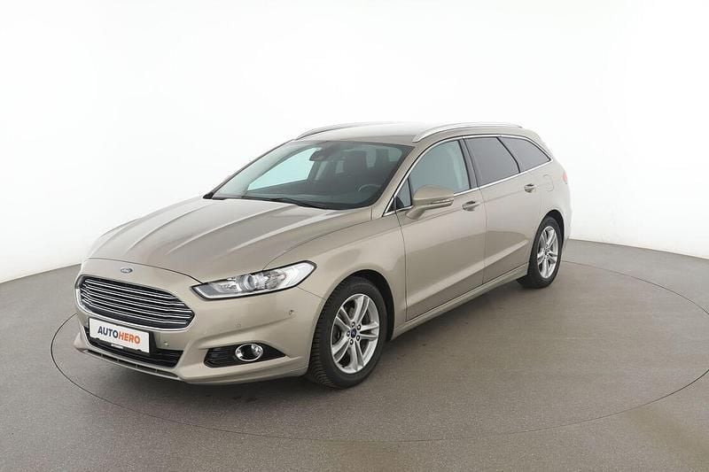 Beige Gebraucht 2015 Ford Mondeo Titanium Kombi | 12.700 € (Fairer Preis) - Bild 1/3