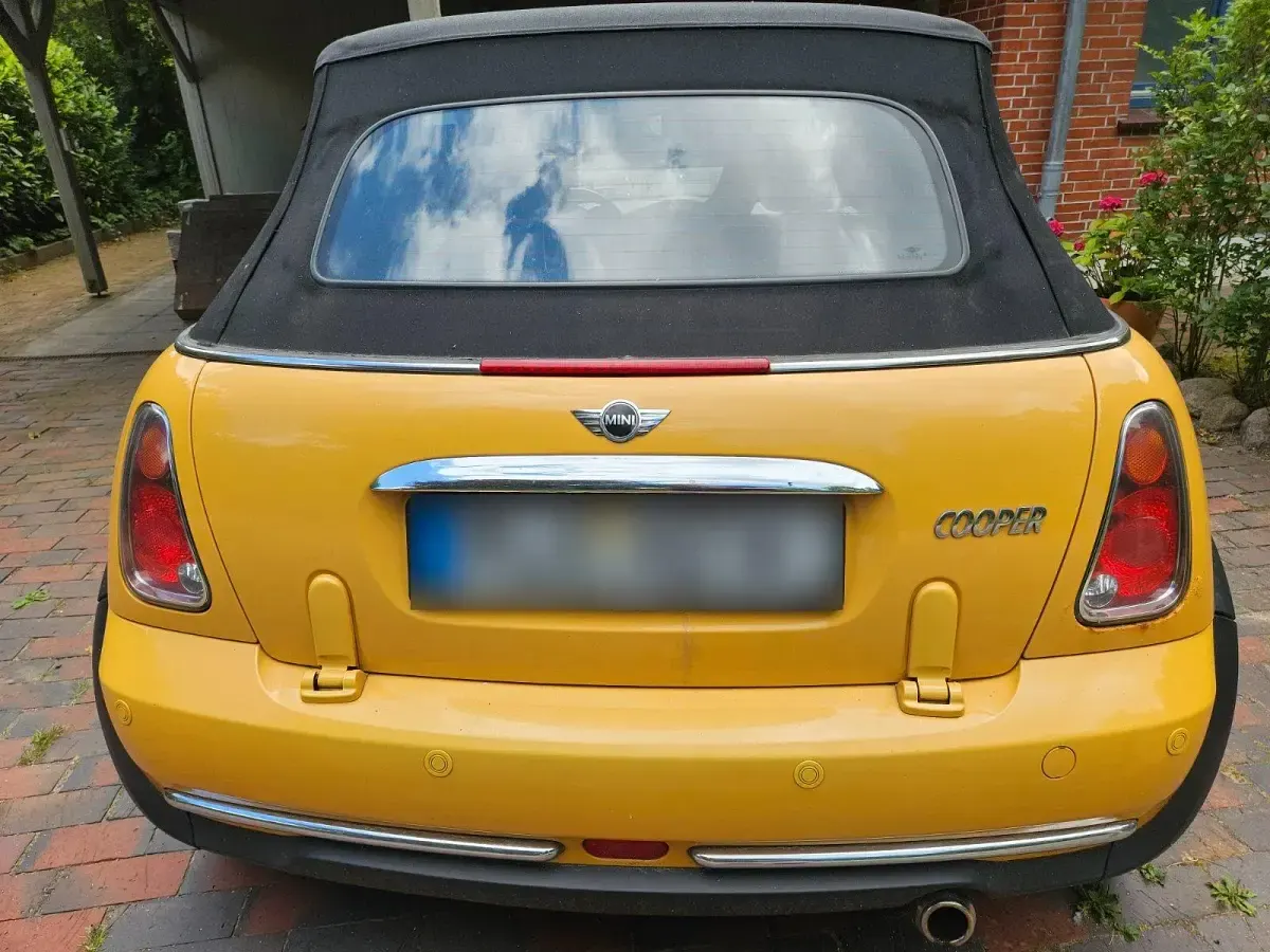 Gebraucht Mini One Cabriolet 116 PS (85 kW) 2007 Gelb Cabrio