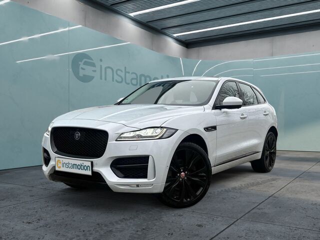 Weiß Gebraucht 2020 Jaguar F-Pace R-Sport SUV | 56.890 € - Bild 1/2