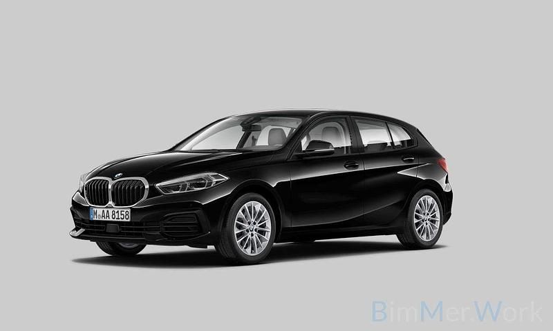 Schwarz ii668schwarz Gebraucht 2022 BMW 120 Sport Line Kleinwagen | 25.999 € (Guter Preis) - Bild 1/4
