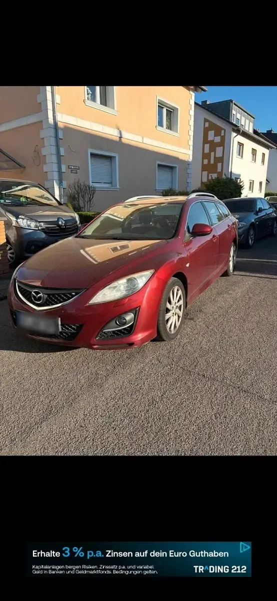 Używany Mazda 6 163 KM (119 kW) 2012 Czerwony Kombi