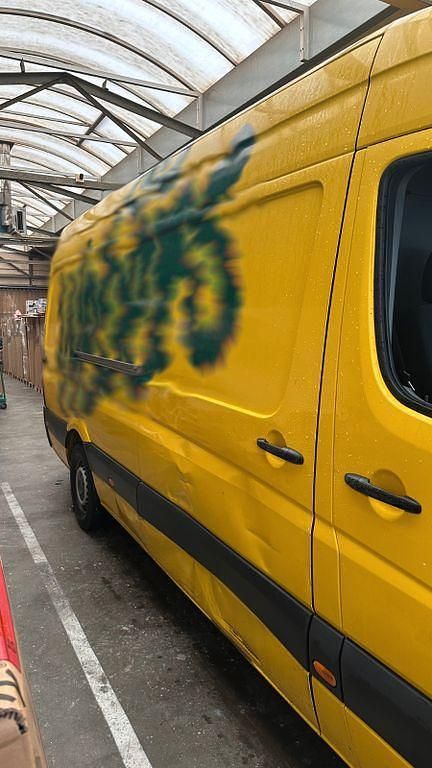 Gebraucht Mercedes Sprinter 114 PS (83 kW) 2018 Gelb Van