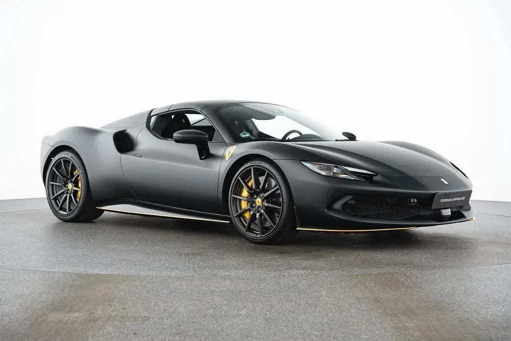 Neu Ferrari 296 663 PS (487 kW) 2025 Schwarz Cabrio