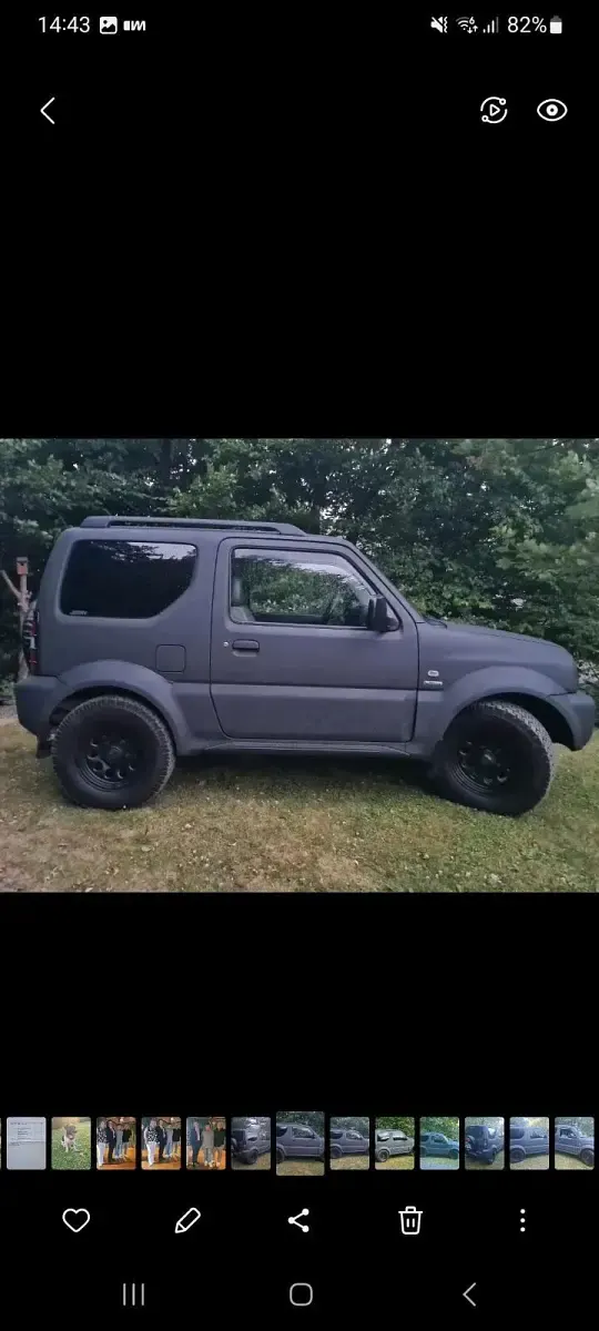 Second-hand Suzuki Jimny 81 CP (59 kW) 2000 Gri SUV