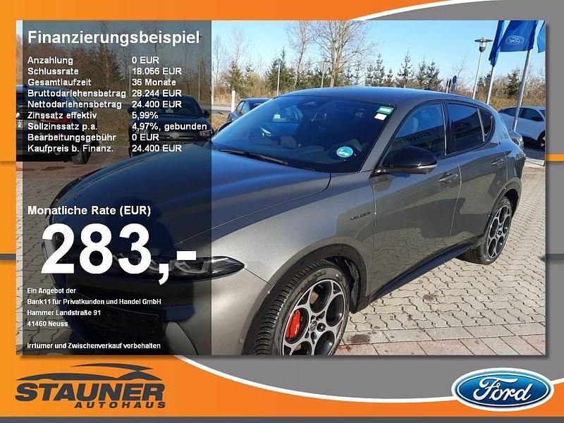 Grigio vesuvio met. Gebraucht 2024 Alfa Romeo Tonale Veloce SUV | 24.400 € (Guter Preis) - Bild 1/4