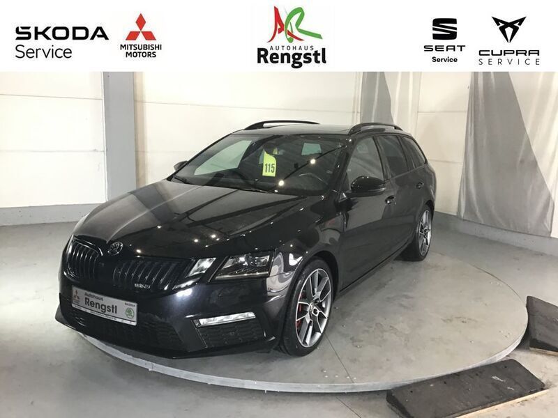 Schwarz Gebraucht 2020 Skoda Octavia RS Kombi | 22.490 € (Superpreis) - Bild 1/4