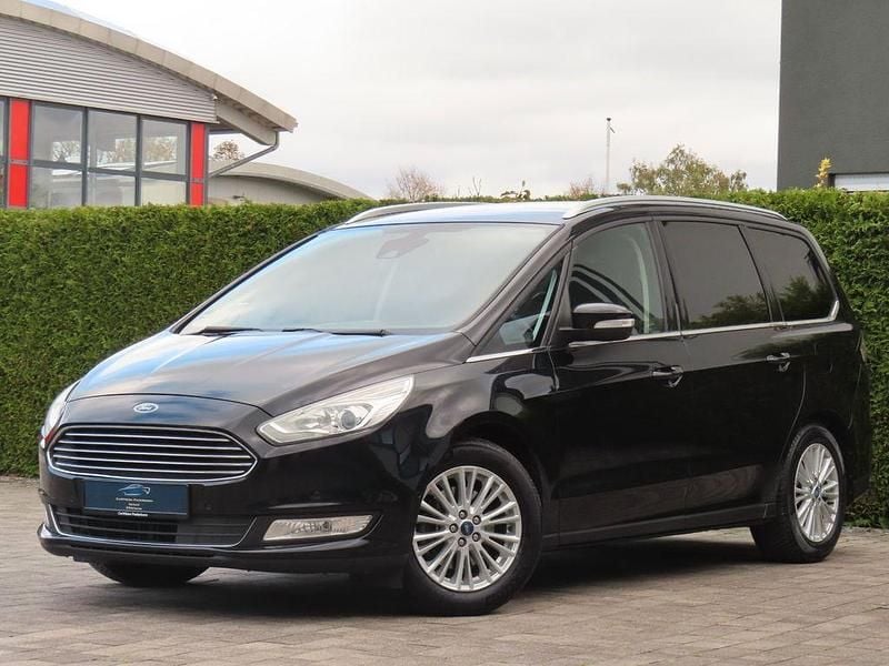 Schwarz Gebraucht 2016 Ford Galaxy Titanium Van / Kleinbus | 14.999 € (Guter Preis) - Bild 1/4