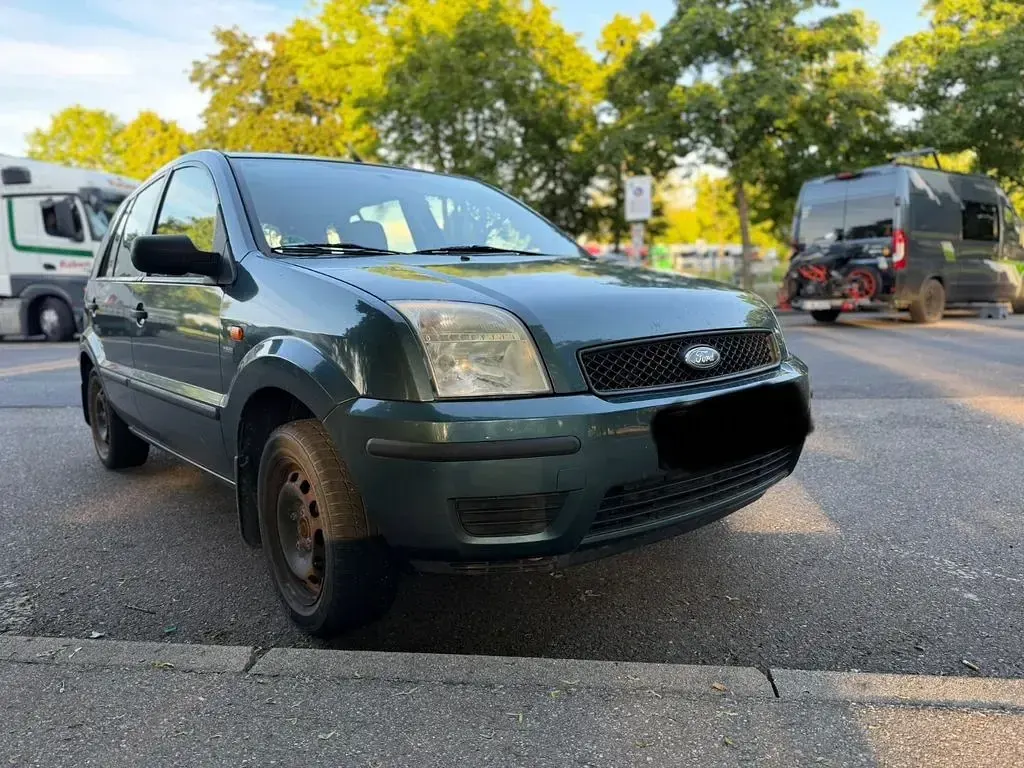 Gebraucht Ford Fusion 101 PS (74 kW) 2004 Grün Kleinwagen