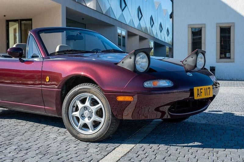 Gebraucht Mazda MX5 90 PS (66 kW) 1996 Violett Cabrio