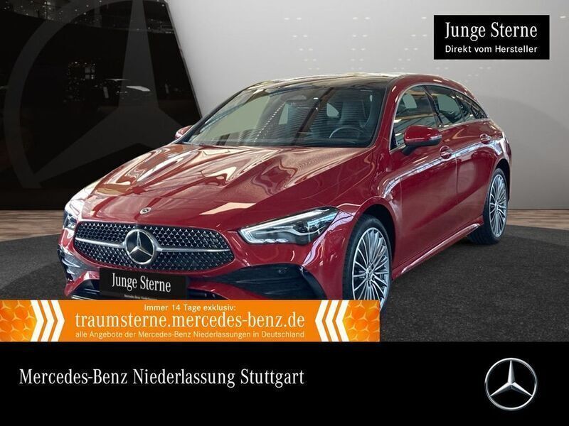 Rot Gebraucht 2024 Mercedes CLA250e Shooting Brake Premium Kombi | 33.990 € (Guter Preis) - Bild 1/3