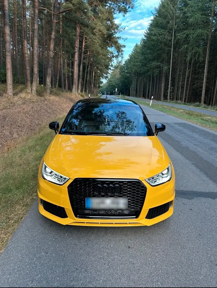Gebraucht Audi S1 330 PS (242 kW) 2015 Gelb Kleinwagen