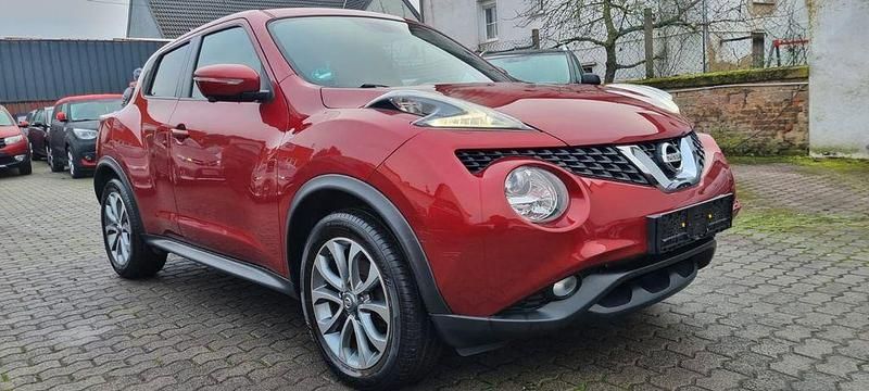 Gebraucht Nissan Juke Tekna 116 PS (85 kW) 2014 Rot SUV