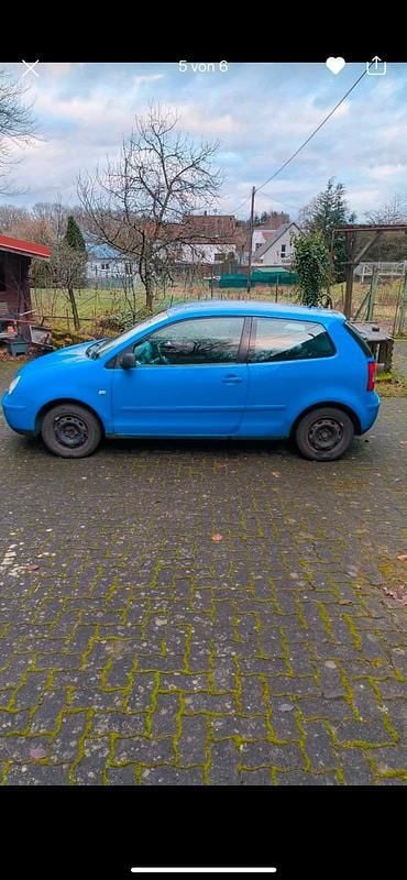 Blau Gebraucht 2004 VW Polo Kleinwagen | 400 € (Superpreis) - Bild 1/4