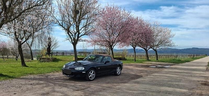 Gebraucht Mazda MX5 145 PS (106 kW) 2003 Schwarz Cabrio