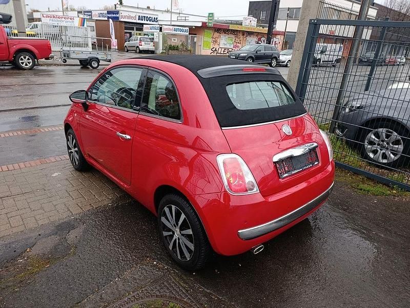 Gebraucht Fiat 500 Lounge 101 PS (74 kW) 2010 Rot Cabrio