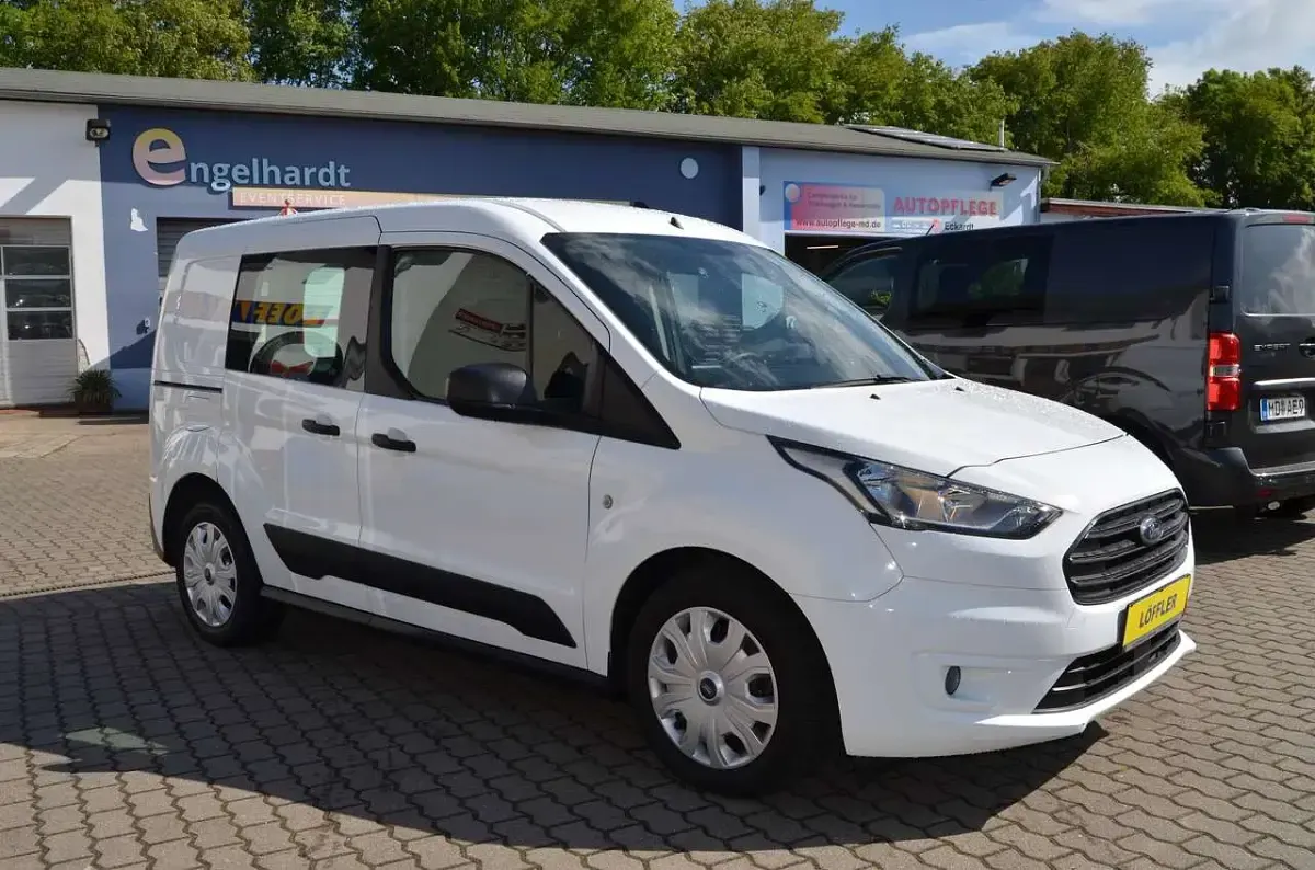 Gebraucht Ford Transit Connect Trend 101 PS (74 kW) 2021 Frostweiß Van / Kleinbus
