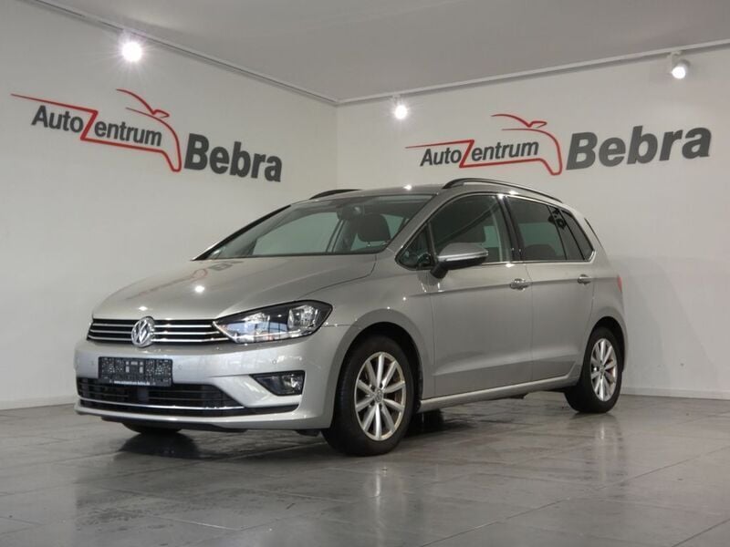 Gebraucht VW Golf Sportsvan LOUNGE 125 PS (91 kW) 2015 Silber Van / Kleinbus
