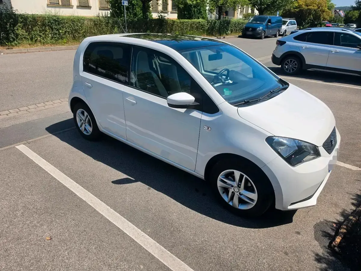Gebraucht Seat Mii 75 PS (55 kW) 2012 Weiß Kleinwagen