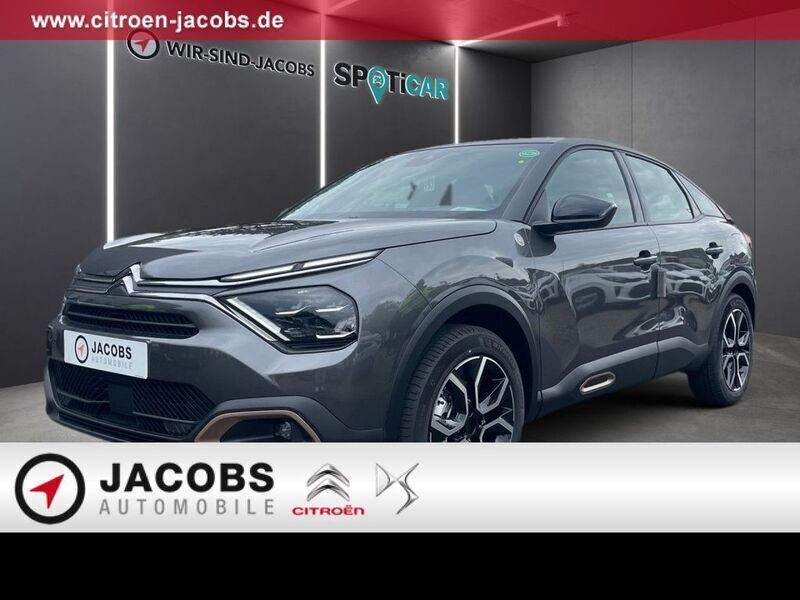 Lackierung platiniumgrau/typ (metallic) Gebraucht 2023 Citroën e-C4 Limousine | 27.690 € (Teuer) - Bild 1/4