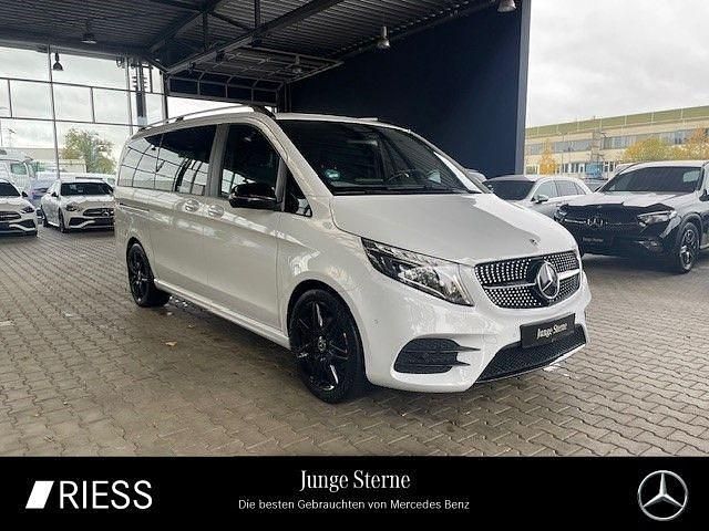 Bergkristallweiß Gebraucht 2021 Mercedes V250 AMG Van / Kleinbus | 46.839 € (Guter Preis) - Bild 1/4