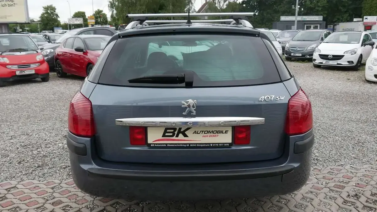 Gebraucht Peugeot 407 109 PS (80 kW) 2005 Lackierung eisengrau Kombi