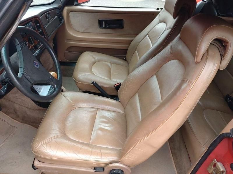 Gebraucht Saab 900 Cabriolet 126 PS (92 kW) 1990 Rot Cabrio