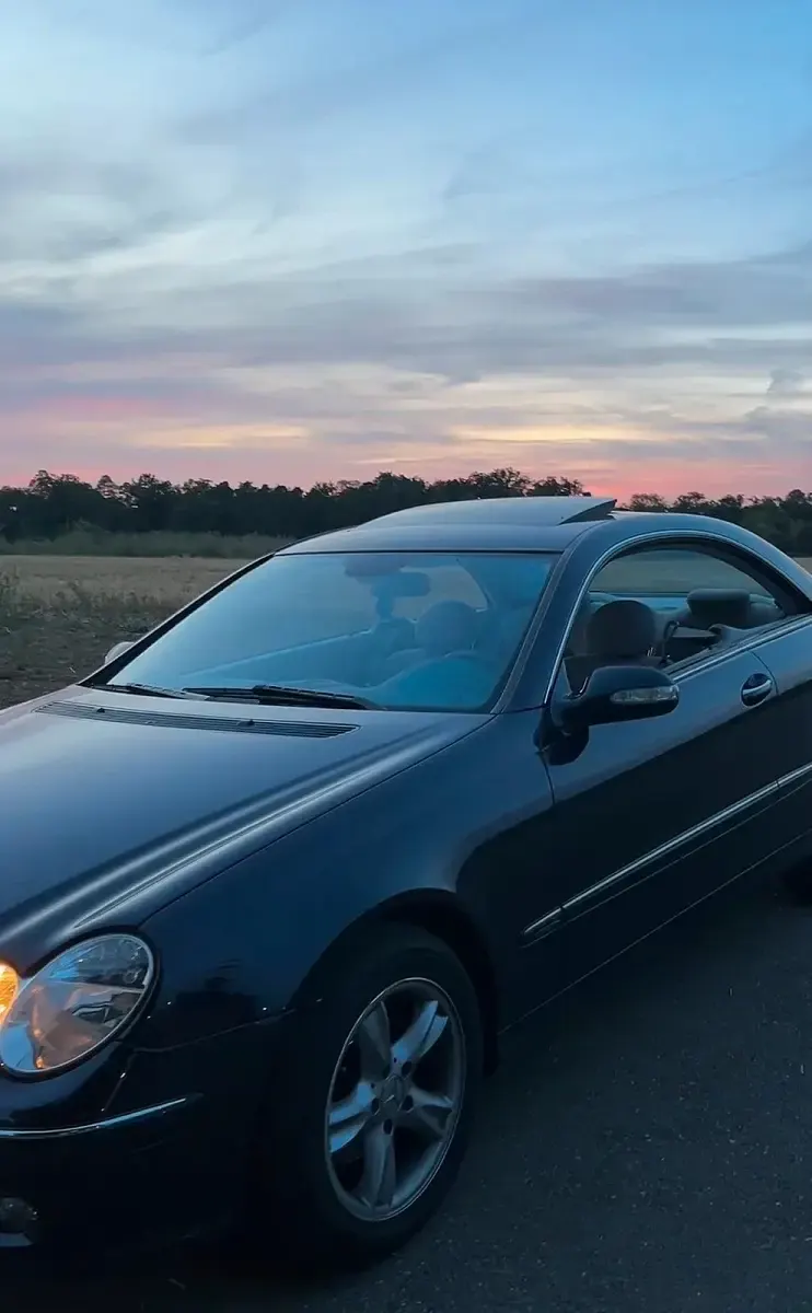 Gebraucht Mercedes CLK200 163 PS (119 kW) 2005 Blau Coupé