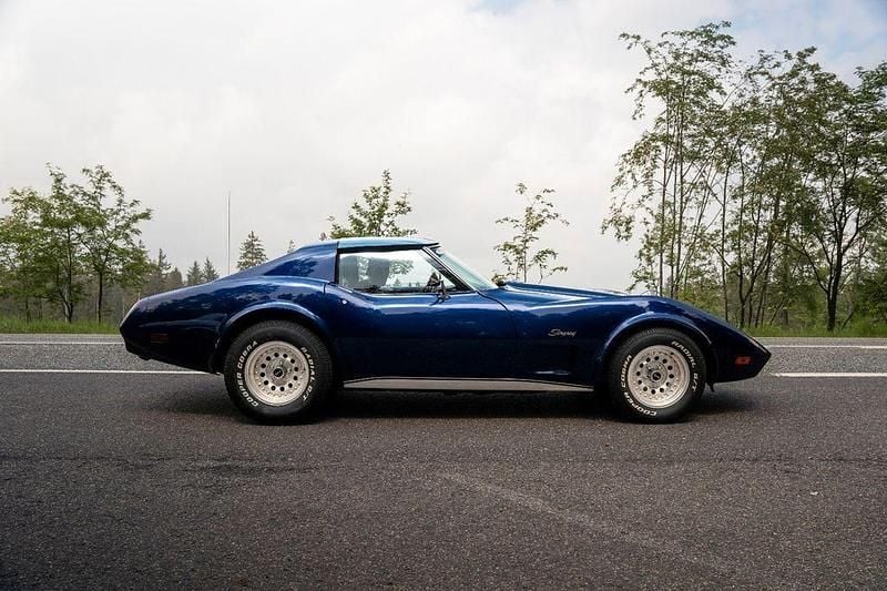 Gebraucht Corvette C3 224 PS (164 kW) 1974 Blau Cabrio