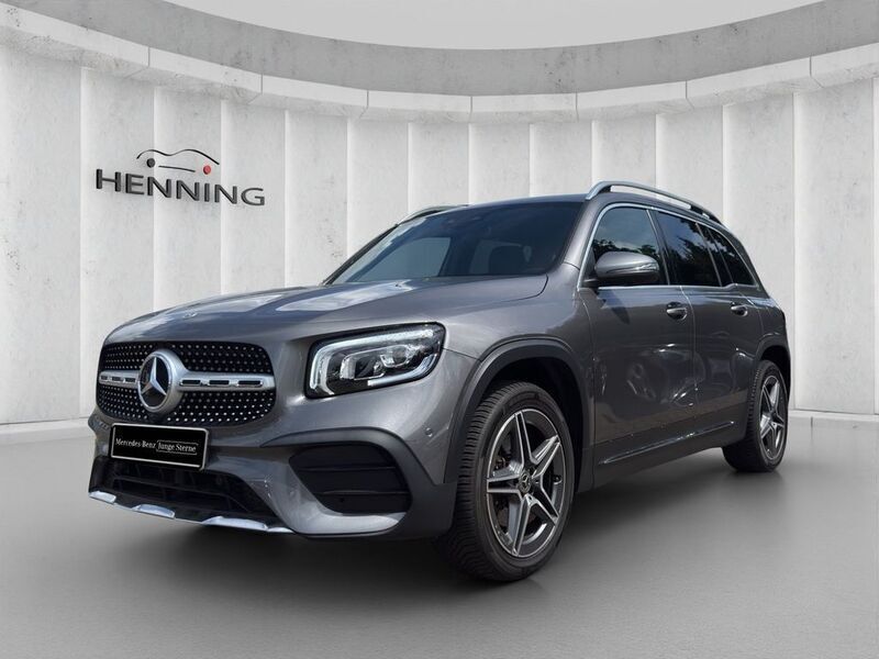 Grau Gebraucht 2021 Mercedes GLB200 Business SUV | 38.880 € (Teuer) - Bild 1/4