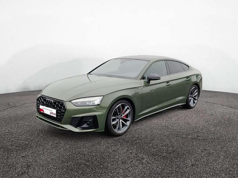 Gebraucht Audi A5 S-Line 204 PS (150 kW) 2023 Distriktgrün metallic Coupé