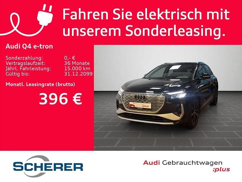 Gebraucht Audi Q4 e-tron Ambiente 125 kW (170 PS) 2022 Mythosschwarz metallic SUV