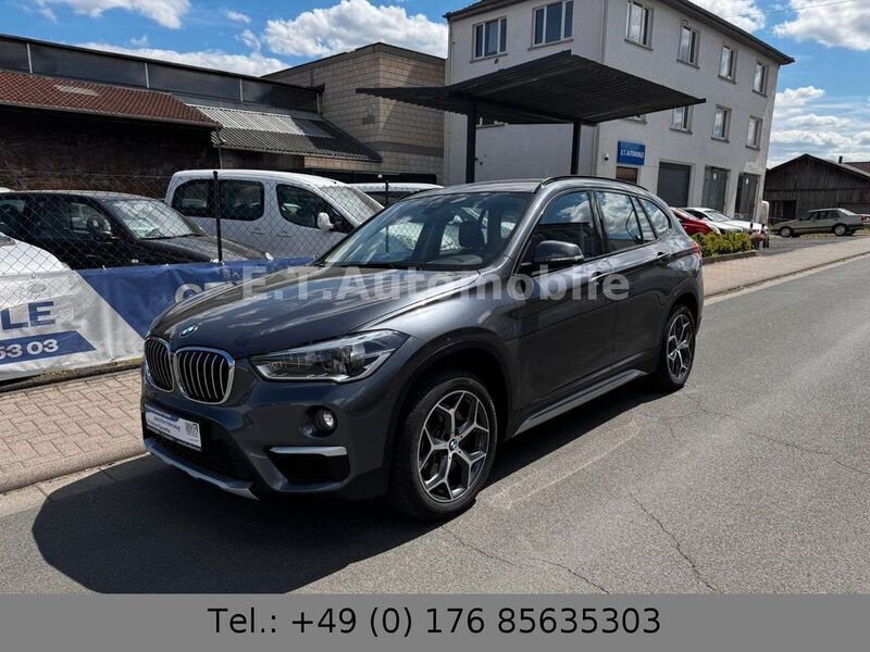 Grau Gebraucht 2018 BMW X1 xLine SUV | 19.799 € (Guter Preis) - Bild 1/4
