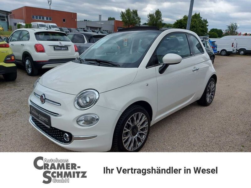 Weiß Gebraucht 2021 Fiat 500C Star Cabrio | 13.450 € (Fairer Preis) - Bild 1/4