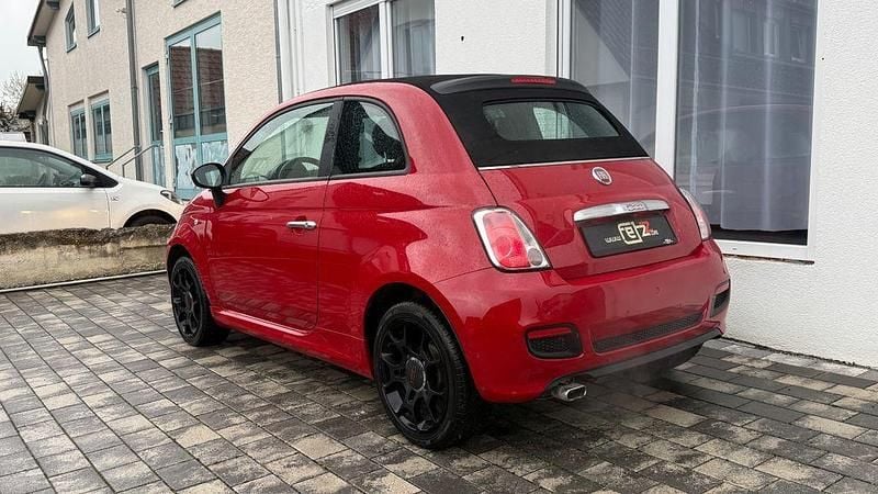 Second-hand Fiat 500C S 69 CP (50 kW) 2013 Roșu Cabrio