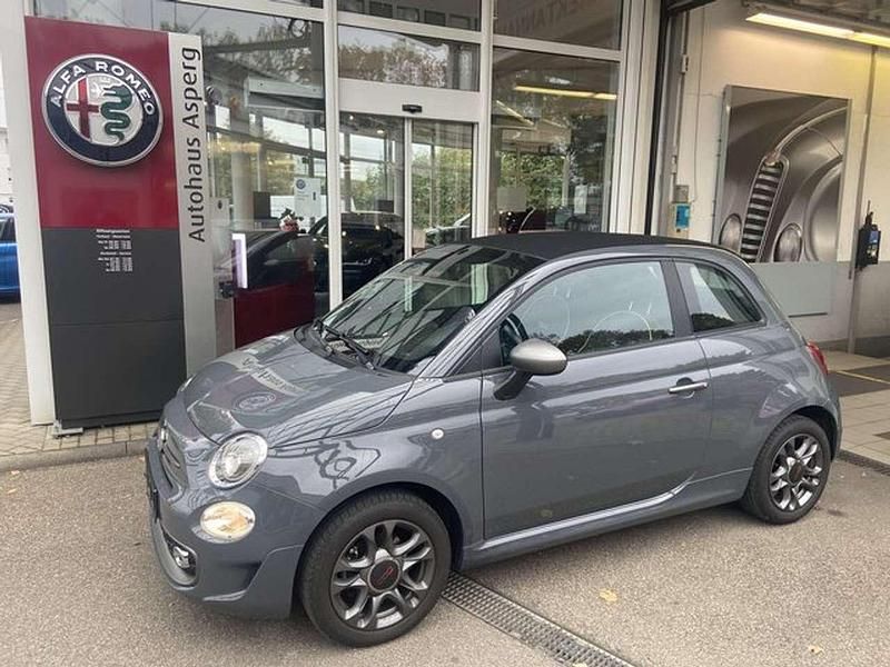 Grau Gebraucht 2019 Fiat 500 Sport Cabrio | 14.490 € (Teuer) - Bild 1/4