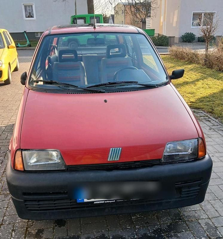 Rot Gebraucht 1993 Fiat Cinquecento Kleinwagen | 1.500 € - Bild 1/4