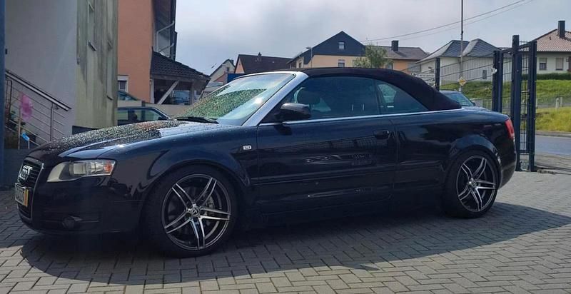 Schwarz Gebraucht 2007 Audi A4 Cabriolet S-Line Cabrio | 7.600 € (Guter Preis) - Bild 1/4
