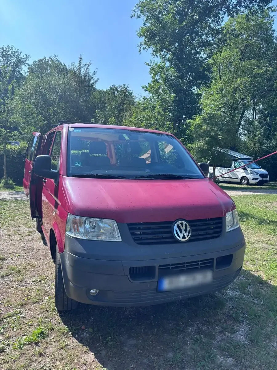 Gebraucht VW Multivan 131 PS (96 kW) 2008 Rot Van / Kleinbus