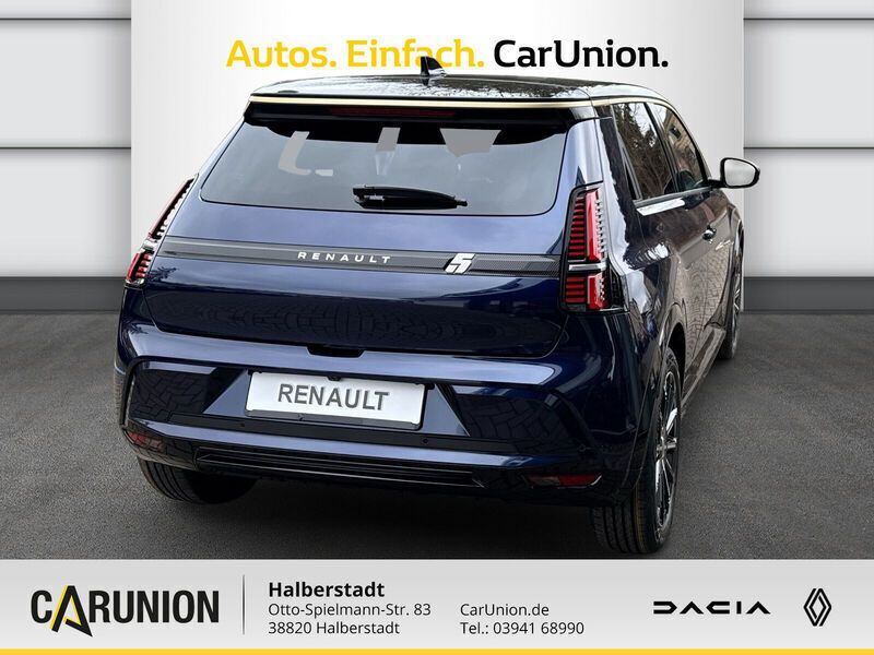 Neu Renault R5 Iconic 110 kW (150 PS) 2025 Nachtblau + black pearlschwarz metallic Kleinwagen